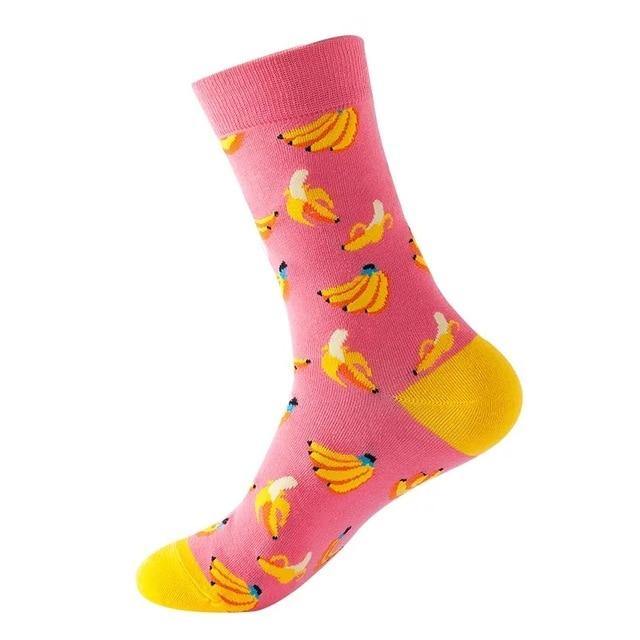 Banana Pink Crazy Socks – Crazy Sock Thursdays