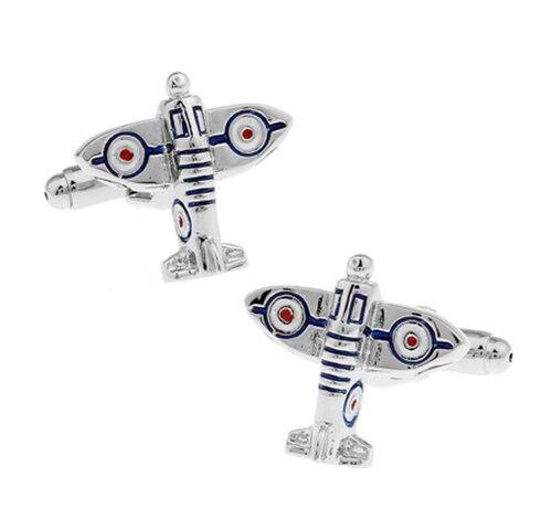 Fighter Plane Cufflinks - Crazy Sock Thursdays