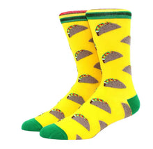Load image into Gallery viewer, Taco Night Crazy Socks - Crazy Sock Thursdays
