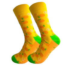 Load image into Gallery viewer, Vitamin C-razy Crazy Socks - Crazy Sock Thursdays
